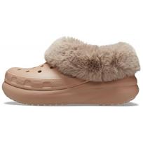 Crocs Eva Fleece Lined Warm Comfortable Clogs Men Clogs Brown 208446-2CC 38-39
