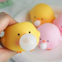 Stress Duck Toys Squeeze Vent Squishy Anti-Stress Abreact Stress Ball Decompression Fidget Sensory Toys Christmas Party Gift