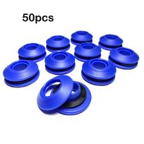 10/50PCS Plastic Eyelets Set Round Eyelets Tarpaulin Eyelets Solar Cover Pool For Repairing Tarpaulins And Securing Solar Covers 10pcs mėlyna
