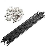 26inch 170mm-290mm Road Bike 27.5inch Spokes Nipples Cycle Spokes Bicycle Spokes Stainless Steel 260mm