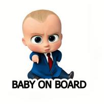 Baby on Board Decals - Waterproof Vinyl Car Stickers for Multi-Vehicle - Removable Safety Decals 15CM