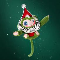 Softopia Be happy whether you celebrate holidays or not Series Christmas hang card Toys Doll Anime Figure Ornaments Collection