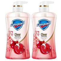 Safeguard Detoxifying & Moisturizing Shower Gel, Pomegranate, 540g x 2