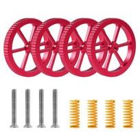 3D Printer Heat Bed Leveling Kit Aluminum Hand Twist Nuts Elastic Springs Column for Home 3D Printer Part Replacement A2