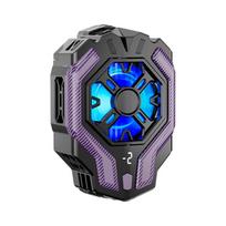 Hot Sale U-JIE Aluminium Semiconductor Heatsink Cooling Fan Magnetic Radiator Game Phone Cooler Clip Fix Mount Charger Included Manual clip
