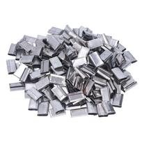 Pakuočių juostų sandarikliai 1KG Metalinės juostos spaustukai PP diržo pakuotės sagtelės