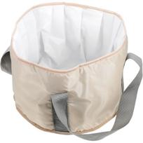 Folding Bucket Travel Basin Tub Folding Water Basin Pedicure Foot Spa Feet Washing Basin Feet Soaking Bag Footbath Tub Insulation Cotton Camping