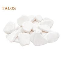 12 Pcs White Painting Rocks 2  to 3  Irregular Shape Rocks Bulk Smooth Flat Stones for Rock Painting Arts And DIY Crafts Supplies 12pcs
