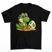 Baby Yoshi T-Shirt Unisex Adult Funny Sizes Labubu Ugly Video Games NES SNES New S