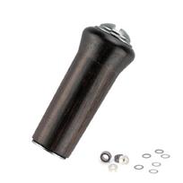Fishing Wheel Modification Grip Baitcasting Fishing Reel Rocker Handle Replacement Casting Reel Handle Solid Wood Handle