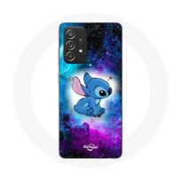 Coque - Maniacase - Samsung Galaxy A52 5G - Souple - Coloré - Stitch Ohana Citation Espace