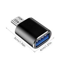 Type C OTG Converter Portable 5Gbps OTG Adapter 5Gbps High Speed OTG Adapter Small Compatible Cell Phone OTG Adapter