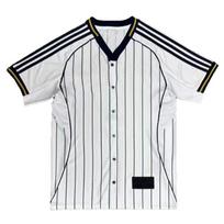 World Cup '26 Argentine Superliga Boca Juniors Retro Striped Short Sleeve Jacket Jersey XL bordinė