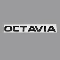 3D ABS Chrome Black Logo Octavia Emblem Letters Car Rear Trunk Badge For Skoda OCTAVIA 1 2 3 4 A5 A7 MK3 Sticker Accessories