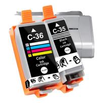 Huiwei Compatible PGI-35 Ink Cartridge Set for Canon Portable Printers