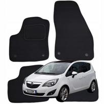 Dywaniki welurowe opel meriva b 2010-2017r. maty do auta wycieraczki b