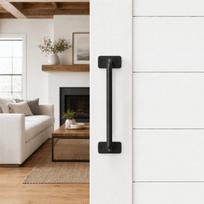 Carbon Steel Sliding Door Handle Easy Install Gate Door Pull Handle Barn Door Pull Handle  Gate