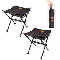 KVASS Outdoor Folding 100kg Weight Integrated Storage Easy Small Mini for Sports Day Chair, Compact, Portable, Aluminum, Ultralight, Capacity, Bag,