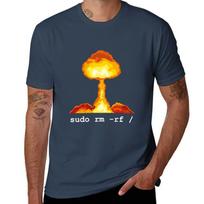 Linux Funny Linux ComUnisexd Sudo RM RF for Unisex WoUnisex Linux TShirt Daily Wear Print TShirt S
