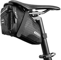 ROCKBROS Saddle Bicycle Road Bike Frame Large Capacity Reflective Taillight Attachment Waterproof Easy Hybrid Cycling Bag, Bag, Bag, 1.5L, Material,