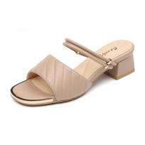 Kumkang Women Embossed Two Way Sandal Rensac5552k8 beige/225