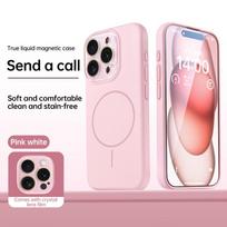 DIVI Magnetic Liquid Silicone Phone Case Camera Lens Protector For iPhone 17 16 15 14 13 17Pro Max Magsafe Wireless Charge Cover 17Promax