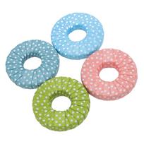 4Pcs Fabric Weight Dot Pattern Round Paperweight for Writing Drawing Sewing Accessories