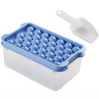 50-Cube Ice Maker with Easy Press Cap with Easy-press Lid Large Capacity Ice Cube Machine Reusable Food-grade Ice Cube Mold