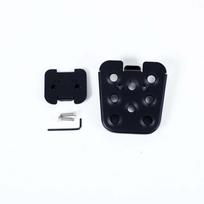 For Land Rover Defender 90 110 2020-2026 Carbon Steel Car Rear Trailer Ring Foot Pedal Car Modification Accessories