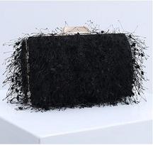 Fashion Tassel Clutch Bag Sling Shoulder Bags Handbags for Women Designer Luxury Evening Party Clutches Purse 2024 Sac A Main juoda