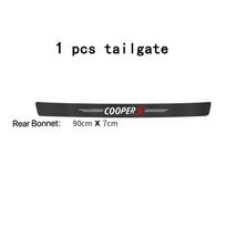 Carbon Fiber Anti-Scratch Stickers Auto Interior Accessories For Mini Cooper S R55 R56 R50 R53 R60 F55 F56 Countryman Accessorie Carbon fiber leather&Four Seasons