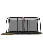 BERG Ultim Champion FlatGround 500 Black + apsauginis tinklas DLX XL