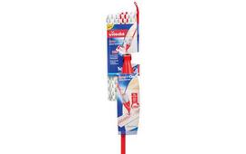 Vileda 152921 mop Dry  AND  Wet Red, White