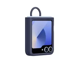 EF-PF741TNE Samsung Silicone Cover with Ring for Galaxy Z Flip 6/7 FE Navy (Damaged Package)