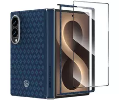 Benks Magnetic Armor Grid Air Grand Combo Case (C.K.FL.SA.BE.S060) for Samsung Galaxy Z Fold 8, blue