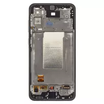 SAMSUNG LCD display + Touch Unit + Front Cover A366B Galaxy A36 5G Black (Service Pack)