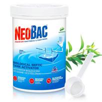 NeoBac 600 g Bakterijų aktyvatorius septinėms talpykloms ir nuotekų valymo įrenginiams, kvapo mažinimui