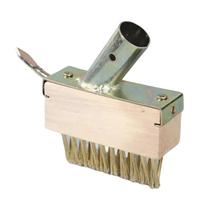 Steel Wire Bristles Weeding Brush Solid Wood Handle Scratch Brush Weed Remover  Weed Removal B
