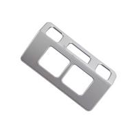 For Subaru WRX STi 2015-2020 Silver Interior Head Light Switch Cover Trim