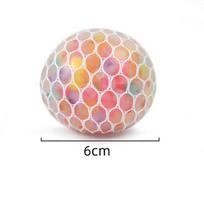 3D Colorful Stress Ball Toy Children's Release Grape Ball Stress Release Ball Squeezing and Stress Ball Toys