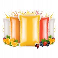 50x 3L BAGS WITH TAP FOR JUICE WINE SYRUP BAG IN BOX STRONG BAG