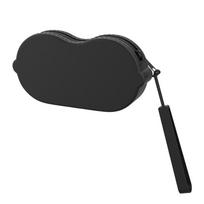Solid Color Silicone Glasses Bag Shockproof Shell Cosmetic Pouch Sunglasses Case  Desk Storage
