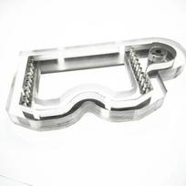 Acrylic & Carbon Steel Punch Cutter for Leather Watch Bands and Paper Custom Design Hand Die Standard