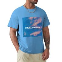 Cruel Summer Hoodie T-Shirt tees baggy shirts slim fit t shirts for men S