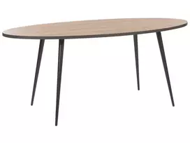 Valgomojo stalas OTTAWA šviesiai rudas 180 cm 90 cm