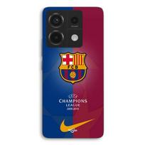 Case For Xiaomi Redmi Note 13 Pro 5g Barcelona FC Real Madrid Champions League Maniacase juoda