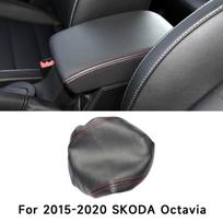 Skoda Octavia 2014-2020 Leather Center Console Armrest Cover Non-disassembly center