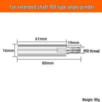 Multi-Functional Angle Grinder Extension Rod & Hex Flange Shaft Tool