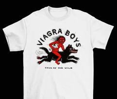 Viagra Boys Band Call Of The Wild Cotton White Unisex  1HRC27 Unisex T-Shirt XL