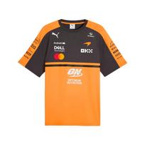 Puma X McLaren Racing Replica Tee F1 Fan Edition Crew Neck Short Sleeve T-Shirt Men Tops 713952-01 L